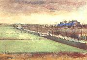 Vincent Van Gogh Meadows near Rijswijk and the Schenkweg oil